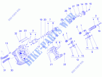 Distribution cylindre gauche I pour MOTO GUZZI Eldorado E4 ABS de 2016