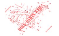 Chassis pour MOTO GUZZI Griso S.E. 8V E3 de 2015