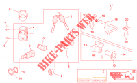 Décalco   Kit serrure pour SCARABEO Scarabeo 4T E3 de 2014