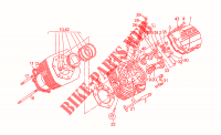 Tête cylindre pour MOTO GUZZI California III Carburatori de 1990