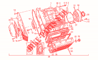 Carter moteur pour MOTO GUZZI California III Carburatori Carenato de 1988
