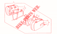 Suitcase kit pour MOTO GUZZI Nevada de 1996