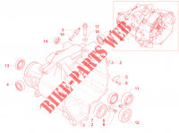 Carter de boîte vitesses pour MOTO GUZZI V7 II Special ABS de 2015