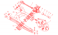 Transmission cpl. I pour MOTO GUZZI V7 Racer de 2014
